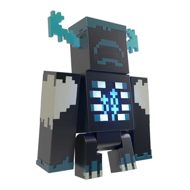 MINECRAFT Warden fjäderdrivare (HHK89) i gruppen LEKSAKER, BARN- & BABYPRODUKTER / Leksaker / Figurer, Miniatyrer & tillbehör hos TP E-commerce Nordic AB (D22256)