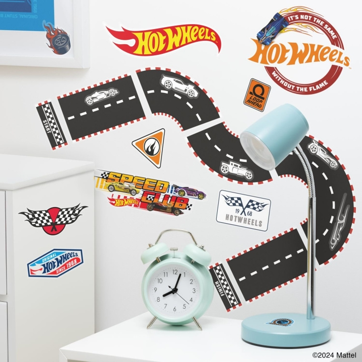 Paladone HOT WHEELS VÄGGDEKALER i gruppen LEKSAKER, BARN- & BABYPRODUKTER / Leksaker / Övriga leksaker hos TP E-commerce Nordic AB (D22267)