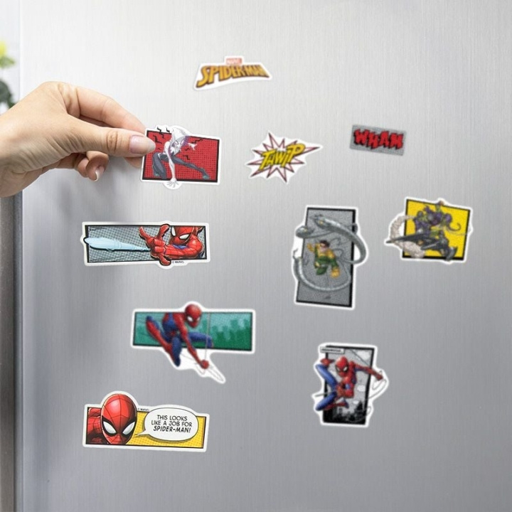 Paladone SPIDERMAN KYLSKÅPSMAGNETER i gruppen SPORT, FRITID & HOBBY / Roliga prylar / Övrigt hos TP E-commerce Nordic AB (D22268)