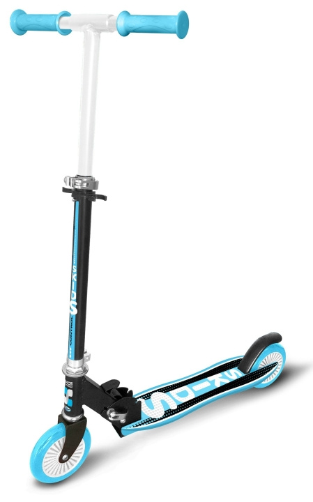 Skids Control - Hopfällbar sparkcykel. PP-däck - BLÅ ( 60225 ) i gruppen LEKSAKER, BARN- & BABYPRODUKTER / Uteleksaker / Cyklar & Sparkcyklar hos TP E-commerce Nordic AB (D22292)