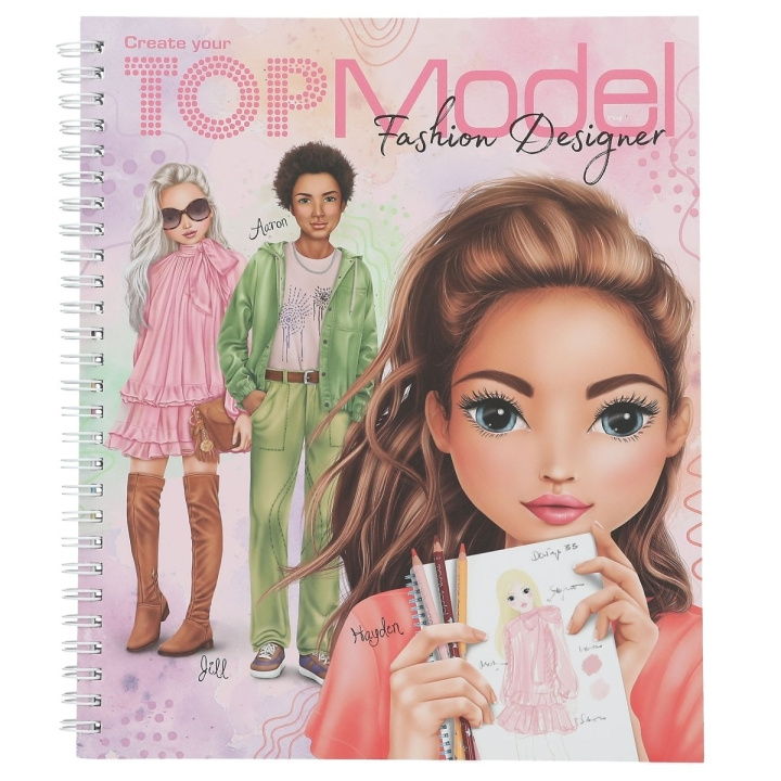 TOPModel Skapa din TOPModel målarbok - (413582) i gruppen LEKSAKER, BARN- & BABYPRODUKTER / Leksaker / Pyssel hos TP E-commerce Nordic AB (D22299)