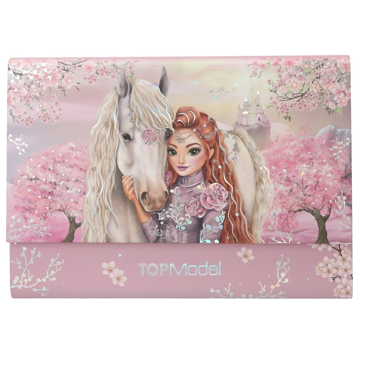 TOPModel Letterset med register VIVA VIOLET - Violett (413616) i gruppen LEKSAKER, BARN- & BABYPRODUKTER / Leksaker / Pyssel hos TP E-commerce Nordic AB (D22304)