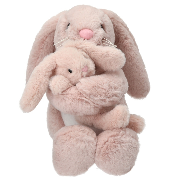 Princess Mimi Plyschkanin Nelly med bebis - (0413509) i gruppen LEKSAKER, BARN- & BABYPRODUKTER / Babyleksaker / Gosedjur hos TP E-commerce Nordic AB (D22305)