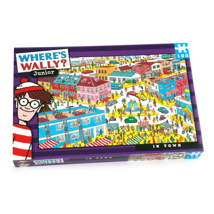 University Games Where\'s Wally - I stan 100 bitar (710-5955) i gruppen LEKSAKER, BARN- & BABYPRODUKTER / Leksaker / Barnpussel hos TP E-commerce Nordic AB (D22321)