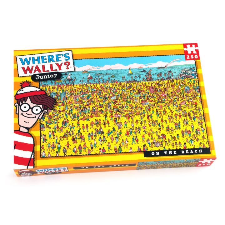 University Games Where\'s Wally - Strand 250 bitar (710-5935) i gruppen LEKSAKER, BARN- & BABYPRODUKTER / Leksaker / Övriga leksaker hos TP E-commerce Nordic AB (D22322)