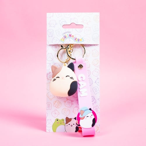 Squishmallows Cam nyckelring med armband (350106) i gruppen LEKSAKER, BARN- & BABYPRODUKTER / Leksaker / Övriga leksaker hos TP E-commerce Nordic AB (D22346)