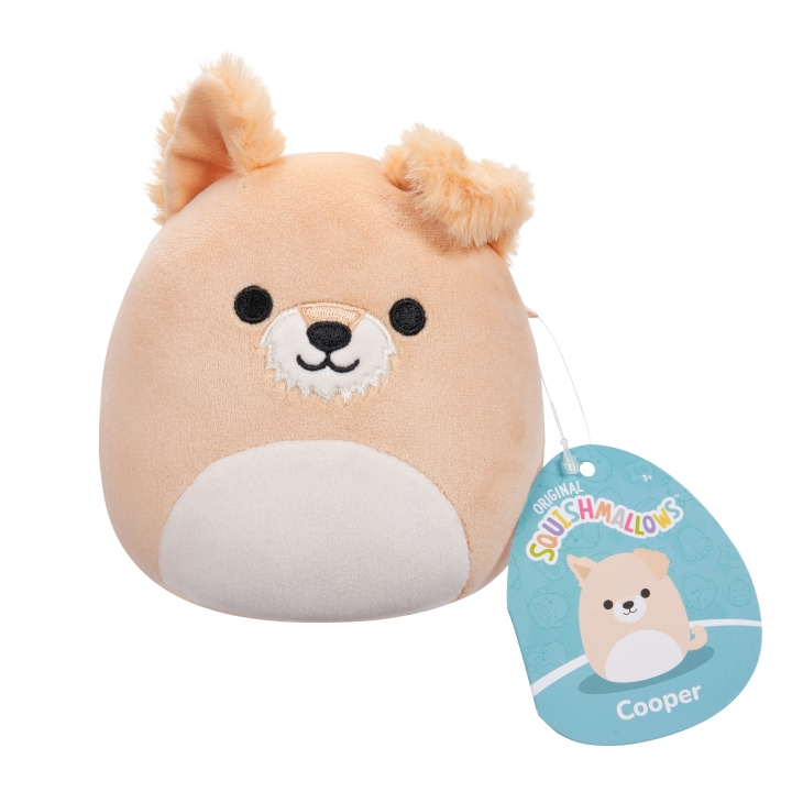 Squishmallows 19 cm - Cooper Hund i gruppen LEKSAKER, BARN- & BABYPRODUKTER / Babyleksaker / Gosedjur hos TP E-commerce Nordic AB (D22376)