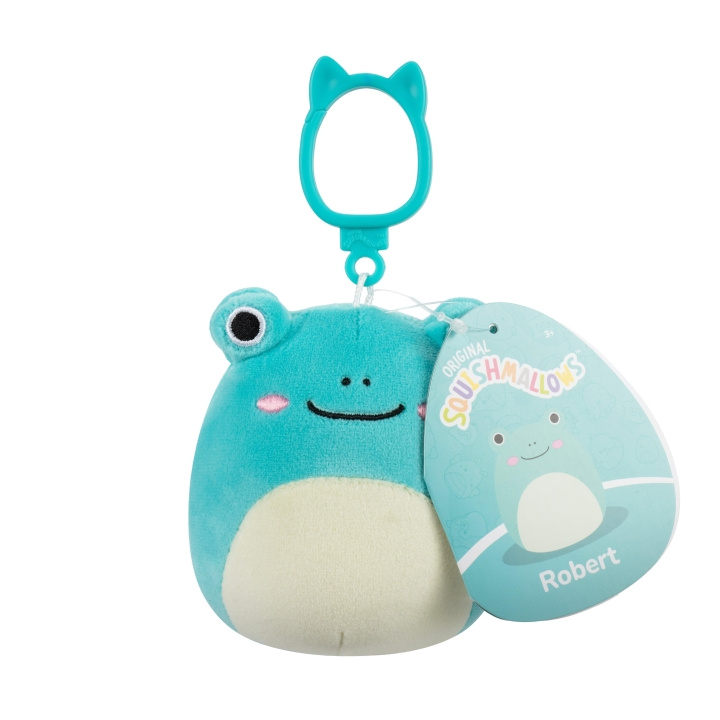 Squishmallows 9 cm - Clip On - Robert Frog i gruppen LEKSAKER, BARN- & BABYPRODUKTER / Babyleksaker / Gosedjur hos TP E-commerce Nordic AB (D22397)