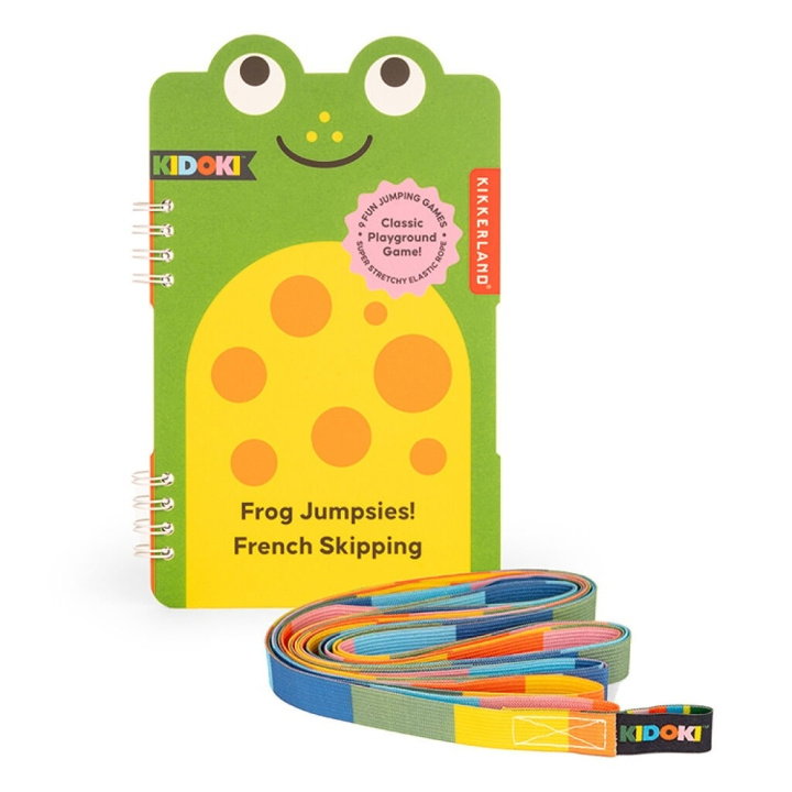 Kikkerland Kidoki FrogJumpsies fransk hoppning - (KID51-F) i gruppen LEKSAKER, BARN- & BABYPRODUKTER / Uteleksaker / Sport & Spel hos TP E-commerce Nordic AB (D22476)