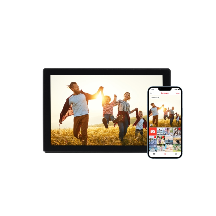 Rollei Smartare bildram - 10 diagonal - WiFi - Appkontroll - Modell 106 bärbar - 10,1 tum - svart eller vit i gruppen HEM, HUSHÅLL & TRÄDGÅRD / Inredning / Tavelramar & fotoramar hos TP E-commerce Nordic AB (D22487)