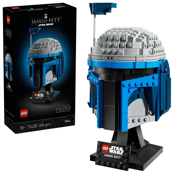 LEGO Star Wars TM - Jango Fett™ Hjälm (75408) i gruppen LEKSAKER, BARN- & BABYPRODUKTER / Leksaker / Byggleksaker / Lego hos TP E-commerce Nordic AB (D22495)
