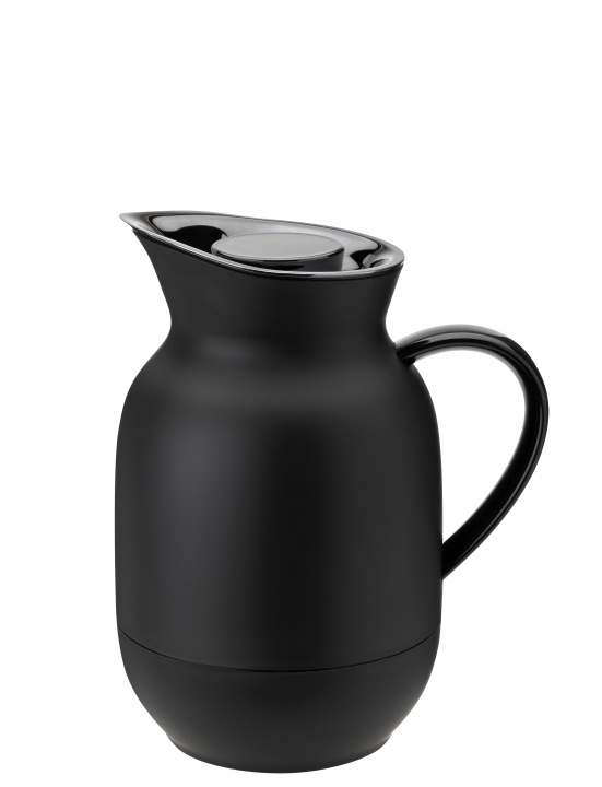 Stelton Amphora Vakuumkanna 1 L (Soft Black) i gruppen SPORT, FRITID & HOBBY / Friluftsliv / Termosar & Vattenflaskor hos TP E-commerce Nordic AB (D22502)