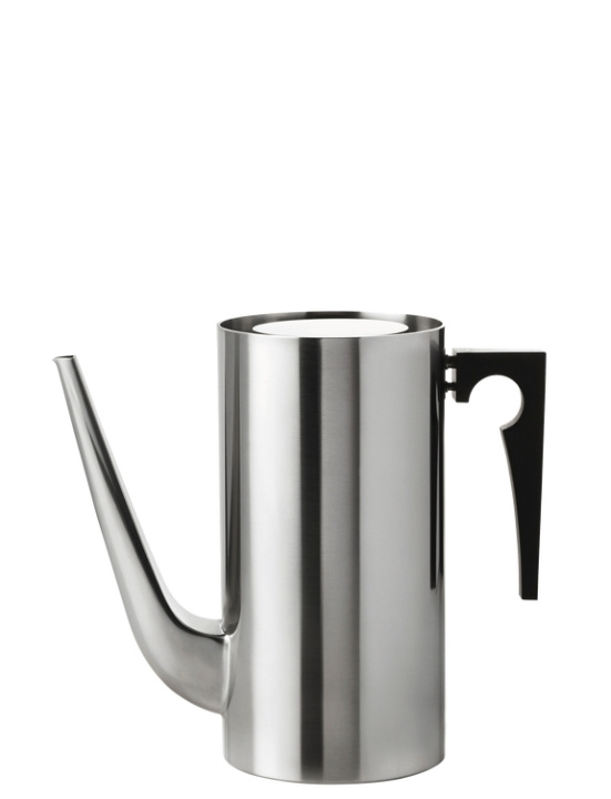 Stelton Arne Jacobsen Cylinda kaffekanna 1,5 L (stål) i gruppen HEM, HUSHÅLL & TRÄDGÅRD / Hushållsmaskiner / Kaffemaskiner & Tillbehör hos TP E-commerce Nordic AB (D22505)