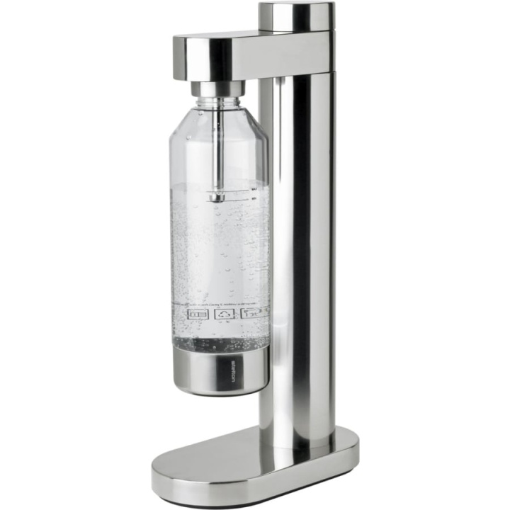 Stelton Brus kolsyremaskin (stål) i gruppen HEM, HUSHÅLL & TRÄDGÅRD / Hushållsmaskiner / Vatten & Juice / Kolsyremaskiner / Kolsyremaskiner hos TP E-commerce Nordic AB (D22513)