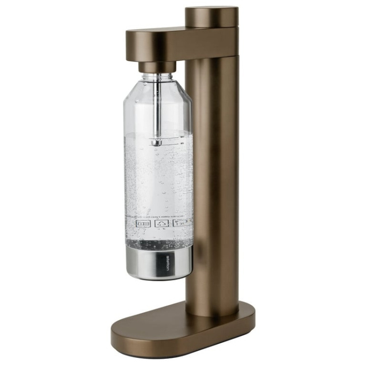 Stelton Brus kolsyremaskin (metallbrun) i gruppen HEM, HUSHÅLL & TRÄDGÅRD / Hushållsmaskiner / Vatten & Juice / Kolsyremaskiner / Kolsyremaskiner hos TP E-commerce Nordic AB (D22515)