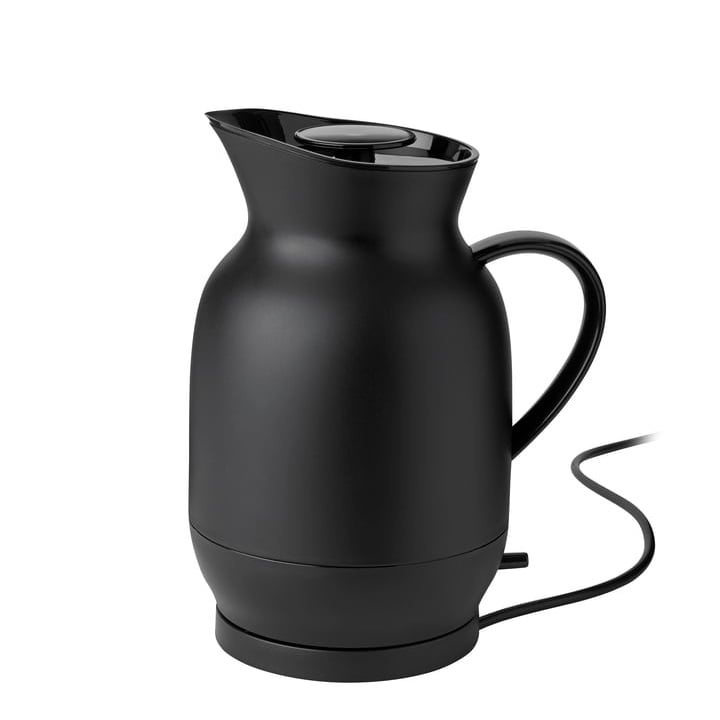 Stelton Amphora Elektrisk vattenkokare 1,2 L (Soft Black) i gruppen HEM, HUSHÅLL & TRÄDGÅRD / Hushållsmaskiner / Vatten & Juice / Vattenkokare hos TP E-commerce Nordic AB (D22520)
