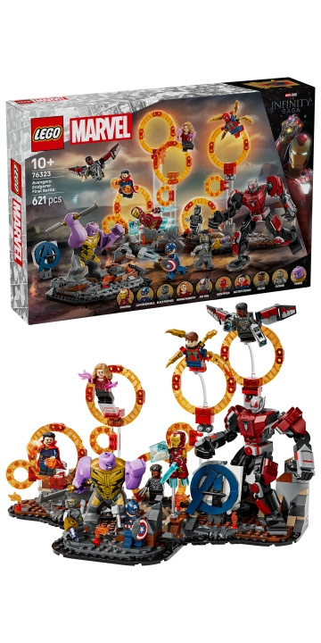 LEGO Superhjältar - Avengers: Endgame Slutstrid (76323) i gruppen LEKSAKER, BARN- & BABYPRODUKTER / Leksaker / Byggleksaker / Lego hos TP E-commerce Nordic AB (D22529)