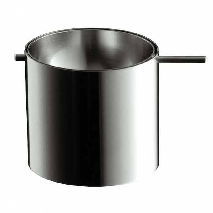Stelton Arne Jacobsen Revolverande askkopp H6,5 cm (Stål) i gruppen SPORT, FRITID & HOBBY / Roliga prylar / Smarta saker hos TP E-commerce Nordic AB (D22538)