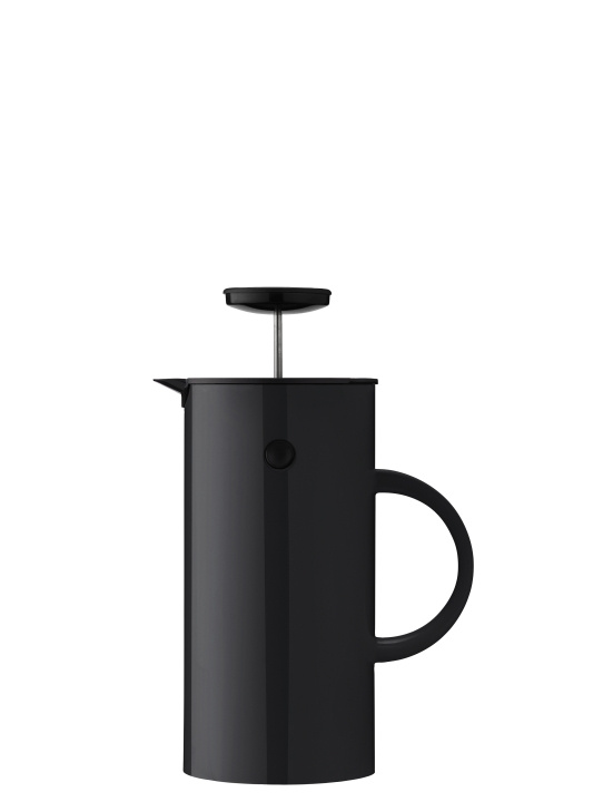 Stelton EM77 Fransk kaffepress 1 L (Svart) i gruppen HEM, HUSHÅLL & TRÄDGÅRD / Hushållsmaskiner / Kaffemaskiner & Tillbehör hos TP E-commerce Nordic AB (D22541)