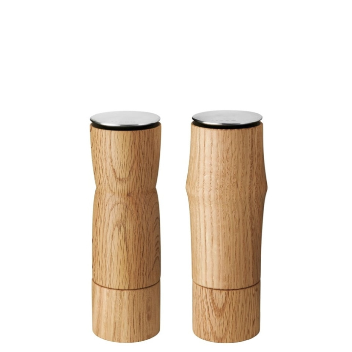 Stelton Storm Salt- och pepparkvarn (Ek) i gruppen HEM, HUSHÅLL & TRÄDGÅRD / Köksredskap / Saltkvarnar & Pepparkvarnar hos TP E-commerce Nordic AB (D22547)