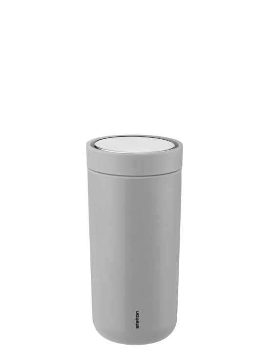 Stelton To-Go Click vakuumisolerad kopp 0,4 L (ljusgrå) i gruppen SPORT, FRITID & HOBBY / Friluftsliv / Termosar & Vattenflaskor hos TP E-commerce Nordic AB (D22571)