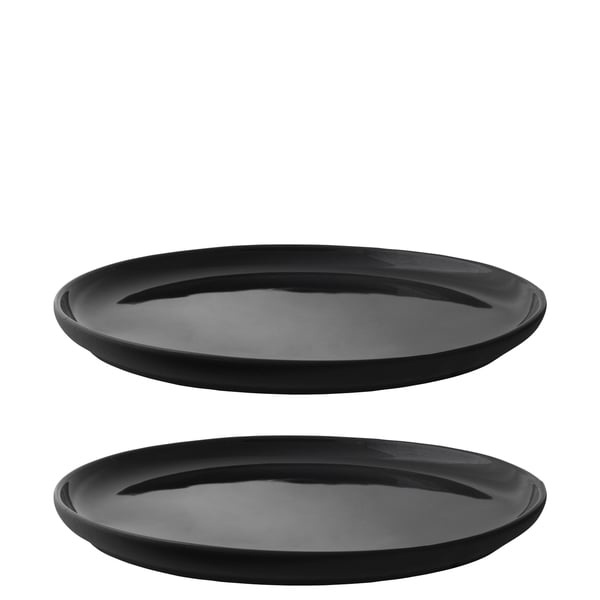 Stelton Theo lunchtallrik Ø22 cm - 2 st. (Svart) i gruppen HEM, HUSHÅLL & TRÄDGÅRD / Köksredskap / Övriga köksredskap hos TP E-commerce Nordic AB (D22576)