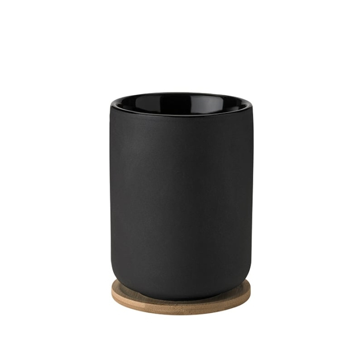 Stelton Theo Termokopp med underlägg 0,25 L (Svart) i gruppen SPORT, FRITID & HOBBY / Roliga prylar / Muggar hos TP E-commerce Nordic AB (D22578)