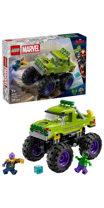 LEGO Super Heroes - The Hulk Truck vs. Thanos (76312) i gruppen LEKSAKER, BARN- & BABYPRODUKTER / Leksaker / Byggleksaker / Lego hos TP E-commerce Nordic AB (D22606)