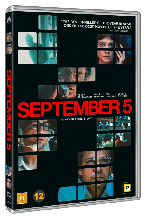 SEPTEMBER 5 i gruppen HEMELEKTRONIK / Ljud & Bild / TV & Tillbehör / Filmer / DVD hos TP E-commerce Nordic AB (D22703)