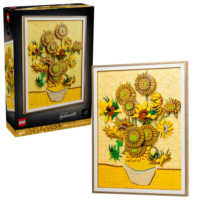LEGO ART - Vincent van Gogh - Sunflowers (31215) i gruppen LEKSAKER, BARN- & BABYPRODUKTER / Leksaker / Byggleksaker / Lego hos TP E-commerce Nordic AB (D22705)