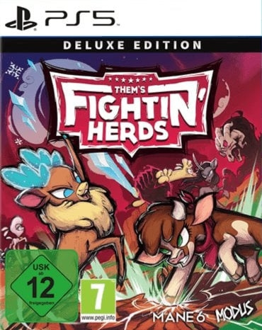 Them\'s Fightin\' Herds (Deluxe Edition) (DE/Multi in Game) (PS5) i gruppen HEMELEKTRONIK / Spelkonsoler & Tillbehör / Sony PlayStation 5 / Spel hos TP E-commerce Nordic AB (D22713)