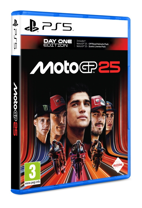 MotoGP 25 (Day One Edition) (PS5) i gruppen HEMELEKTRONIK / Spelkonsoler & Tillbehör / Sony PlayStation 5 / Spel hos TP E-commerce Nordic AB (D22759)