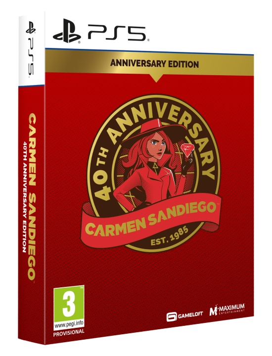 Carmen Sandiego 40th Anniversary Edition (PS5) i gruppen HEMELEKTRONIK / Spelkonsoler & Tillbehör / Sony PlayStation 5 / Spel hos TP E-commerce Nordic AB (D22782)