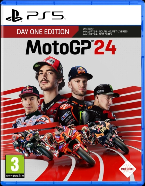 MotoGP 24 (Day 1 Edition) (PS5) i gruppen HEMELEKTRONIK / Spelkonsoler & Tillbehör / Sony PlayStation 5 / Spel hos TP E-commerce Nordic AB (D22813)