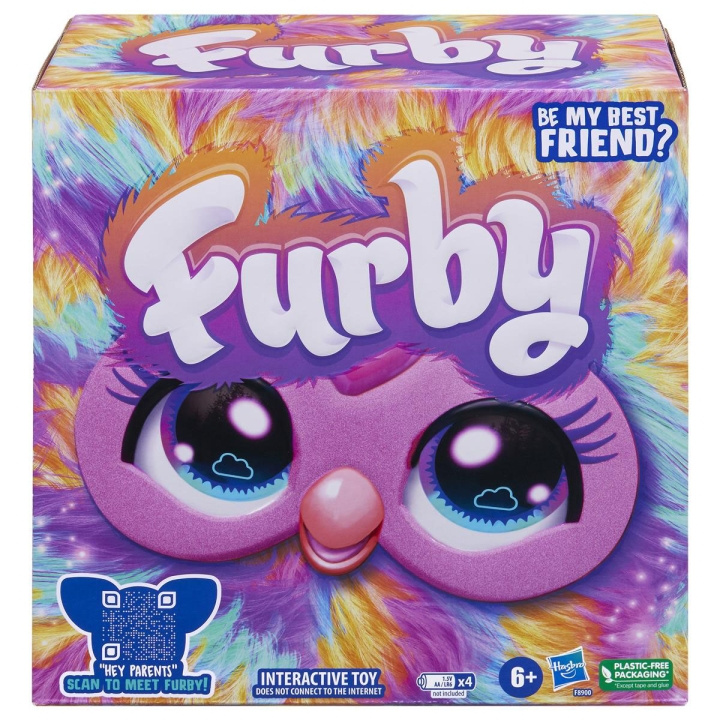 FURBY Interaktivt Gosedjur Rainbow (EN) i gruppen LEKSAKER, BARN- & BABYPRODUKTER / Spel / Sällskapsspel hos TP E-commerce Nordic AB (D22821)