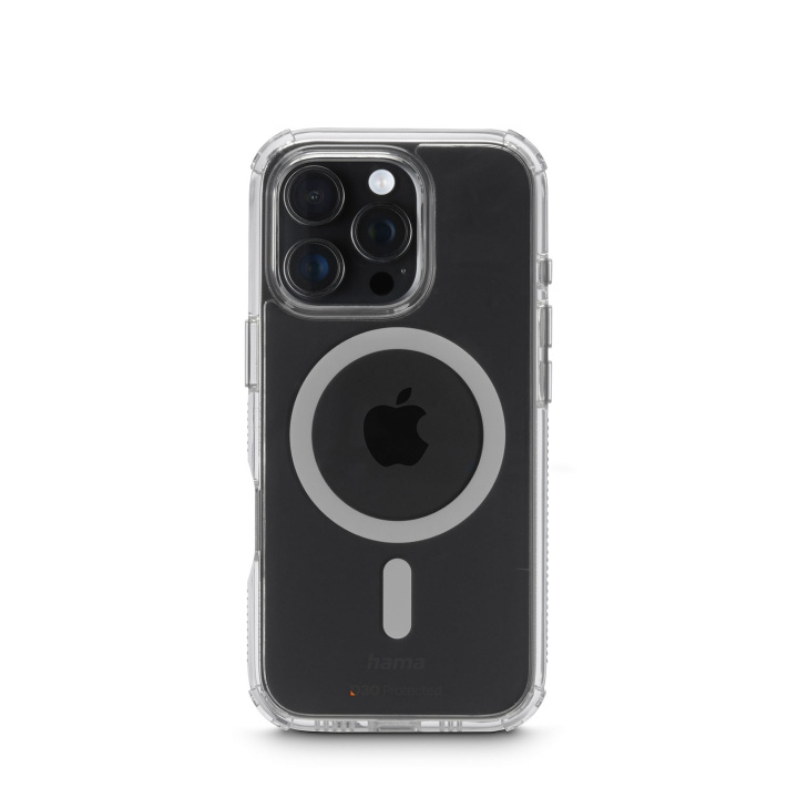 Hama Mobilskal Extreme Protect iPhone 16 Pro MagFodral Transparent i gruppen SMARTPHONE & SURFPLATTOR / Mobilskydd / Apple / iPhone 16 hos TP E-commerce Nordic AB (D22826)