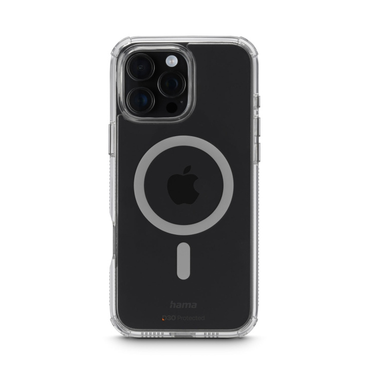 Hama Mobilskal Extreme Protect iPhone 16 Pro Max MagFodral Transparent i gruppen SMARTPHONE & SURFPLATTOR / Mobilskydd / Apple / iPhone 16 hos TP E-commerce Nordic AB (D22833)