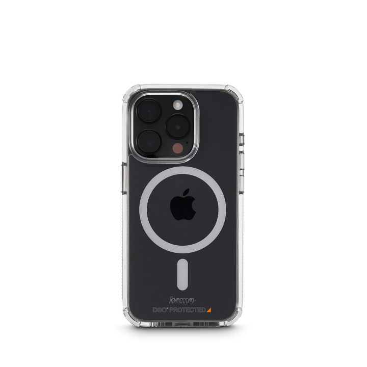 Hama Mobilskal Extreme Protect iPhone 15 Pro Max MagCase Genomskinlig Transparent i gruppen SMARTPHONE & SURFPLATTOR / Mobilskydd / Apple / iPhone 15 hos TP E-commerce Nordic AB (D22840)