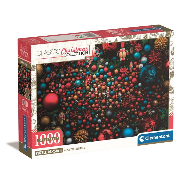 Clementoni Pussel 1000 Pcs Impossible CB Christmas Vibes i gruppen SPORT, FRITID & HOBBY / Hobby / Pussel hos TP E-commerce Nordic AB (D22856)