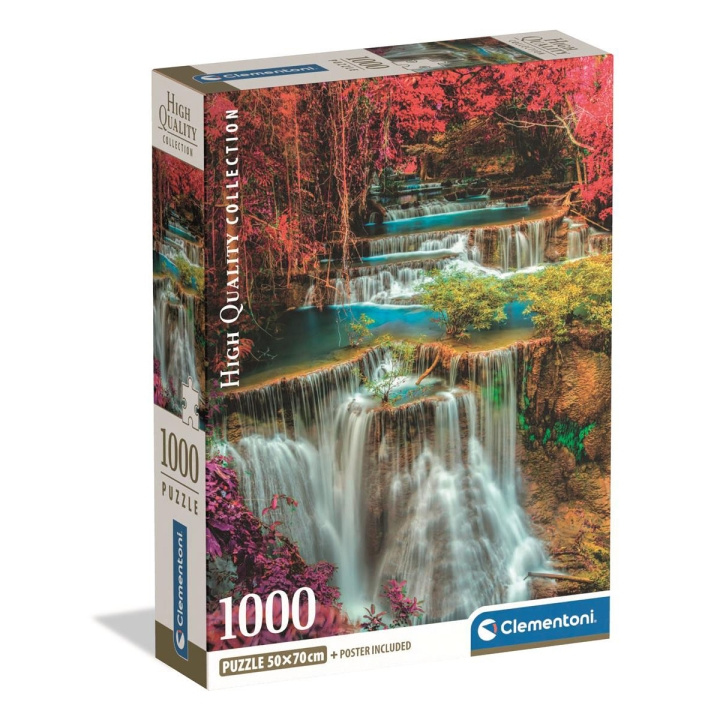 Clementoni Pussel 1000 Pcs CB Colourful Thai Falls i gruppen SPORT, FRITID & HOBBY / Hobby / Pussel hos TP E-commerce Nordic AB (D22858)
