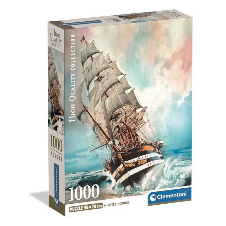 Clementoni Pussel 1000 Pcs CB High Quality Collection Amerigo Vespucci i gruppen SPORT, FRITID & HOBBY / Hobby / Pussel hos TP E-commerce Nordic AB (D22859)