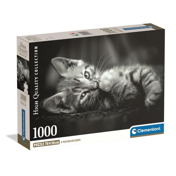 Clementoni Pussel 1000 Pcs CB High Quality Collection Kitty i gruppen SPORT, FRITID & HOBBY / Hobby / Pussel hos TP E-commerce Nordic AB (D22861)