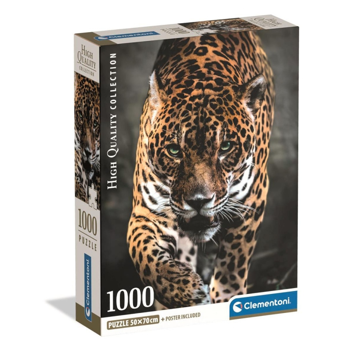 Clementoni Pussel 1000 Pcs CB High Quality Collection Walk Of The Jaguar i gruppen SPORT, FRITID & HOBBY / Hobby / Pussel hos TP E-commerce Nordic AB (D22866)