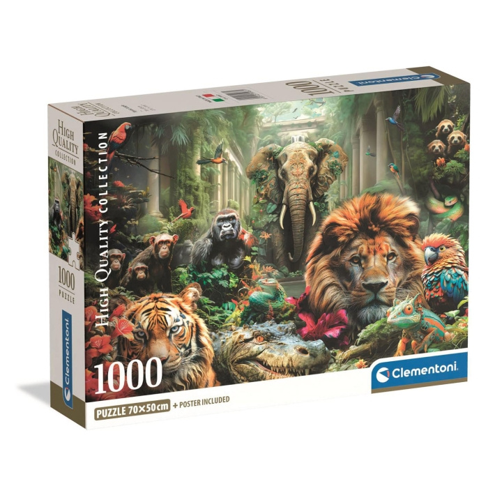 Clementoni Pussel 1000 Pcs CB Mystic Jungle i gruppen SPORT, FRITID & HOBBY / Hobby / Pussel hos TP E-commerce Nordic AB (D22879)