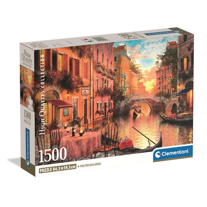 Clementoni Pussel 1500 Pcs CB High Quality Collection Venezia i gruppen SPORT, FRITID & HOBBY / Hobby / Pussel hos TP E-commerce Nordic AB (D22891)