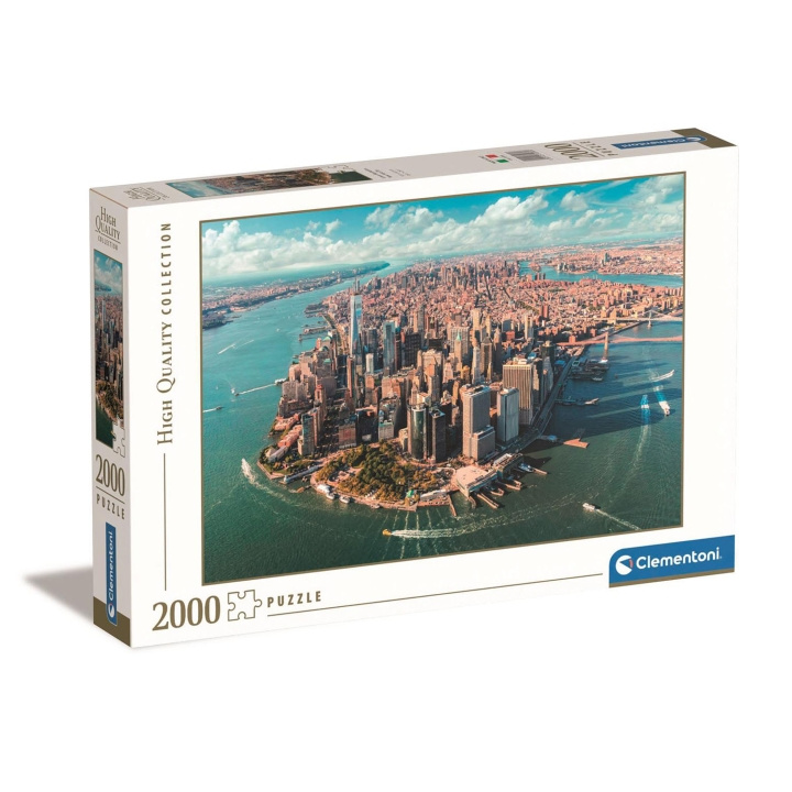 Clementoni Pussel 2000 Pcs High Quality Collection Lower Manhattan i gruppen SPORT, FRITID & HOBBY / Hobby / Pussel hos TP E-commerce Nordic AB (D22895)