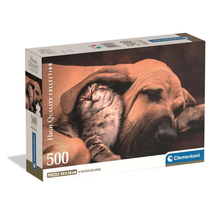 Clementoni Pussel 500 Pcs CB High Quality Collection Cuddles i gruppen SPORT, FRITID & HOBBY / Hobby / Pussel hos TP E-commerce Nordic AB (D22901)
