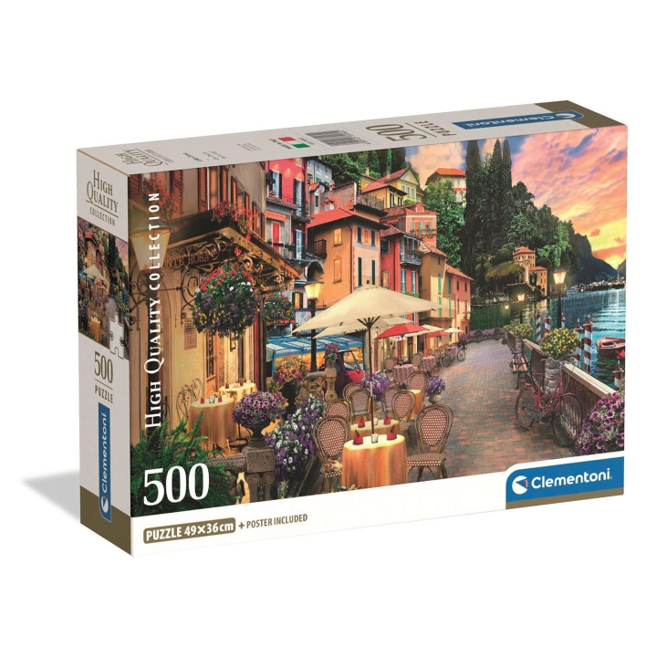 Clementoni Pussel 500 Pcs CB High Quality Collection Lake Como i gruppen SPORT, FRITID & HOBBY / Hobby / Pussel hos TP E-commerce Nordic AB (D22907)