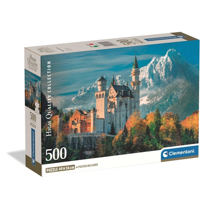 Clementoni Pussel 500 Pcs CB High Quality Collection Neuschwanstein i gruppen SPORT, FRITID & HOBBY / Hobby / Pussel hos TP E-commerce Nordic AB (D22908)