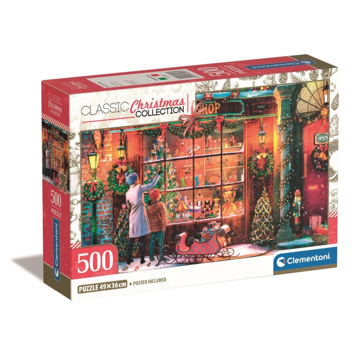 Clementoni Pussel 500 Pcs CB Old Toy Shop i gruppen SPORT, FRITID & HOBBY / Hobby / Pussel hos TP E-commerce Nordic AB (D22912)
